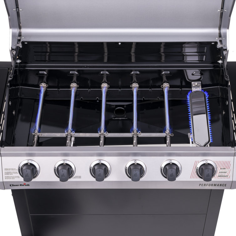 CharBroil Char Broil Performance Series Free Standing 6 Burner Gas